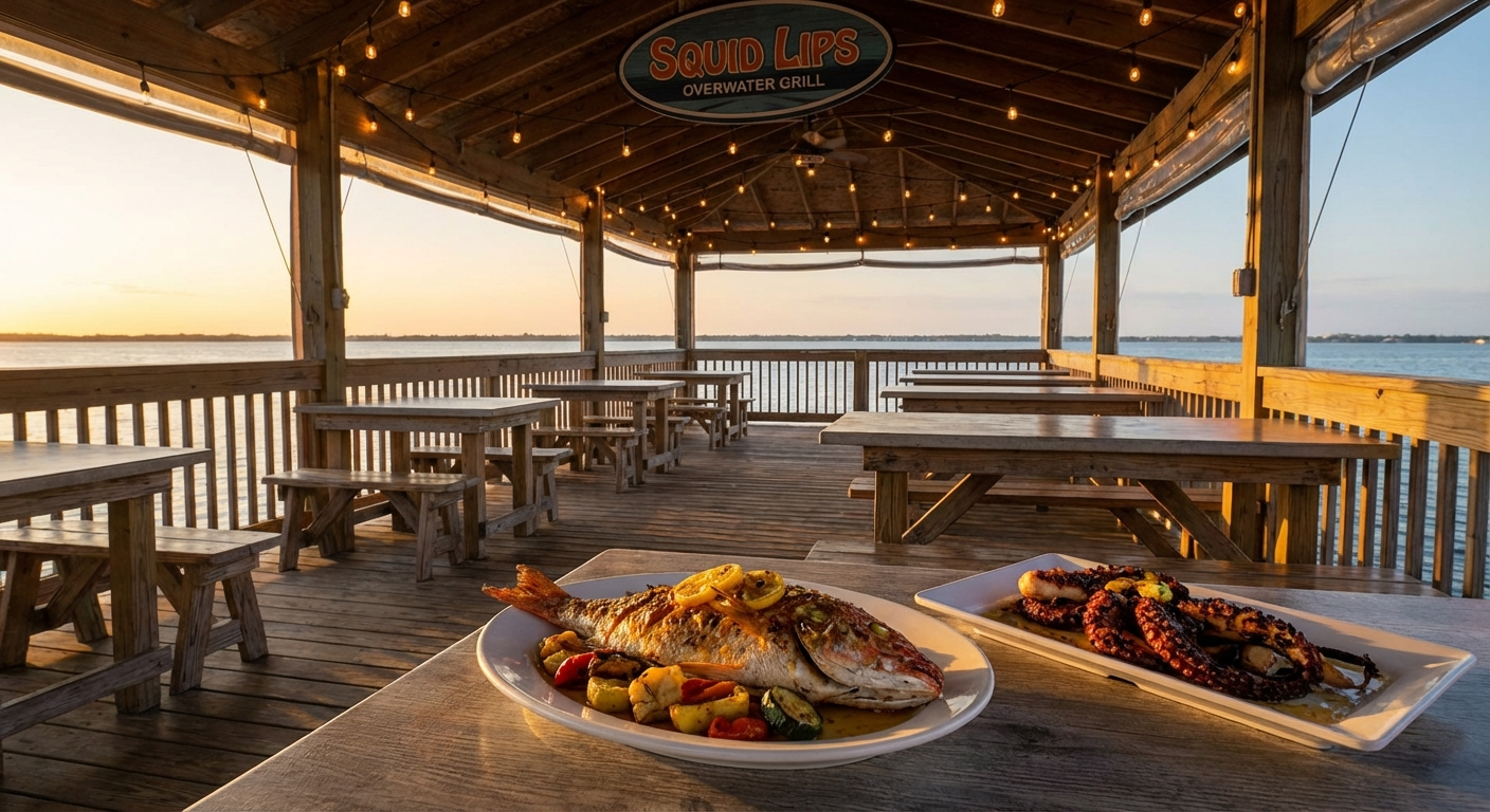 Squid Lips Overwater Grill